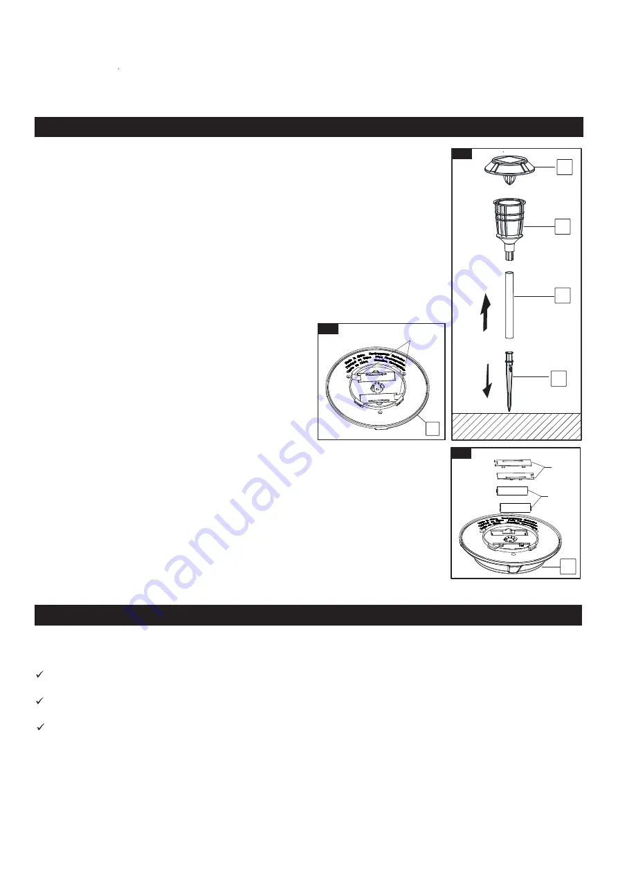 Patriot Lighting SL2002 BLK Quick Start Manual Download Page 2