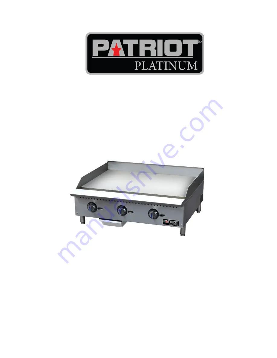 Patriot PLATINUM Instruction Manual Download Page 1