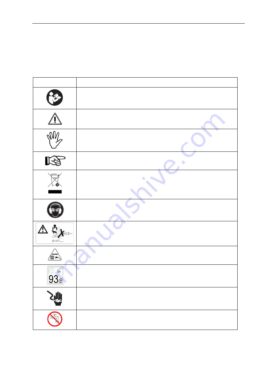 Patriot PW 120 Instruction Manual For Use And Maintenance Download Page 5