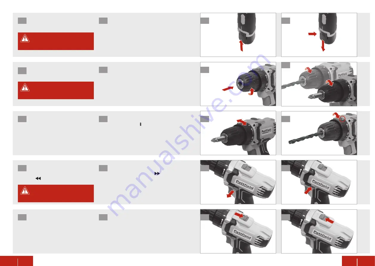 Pattfield Ergo Tools PE-12 DD Скачать руководство пользователя страница 8