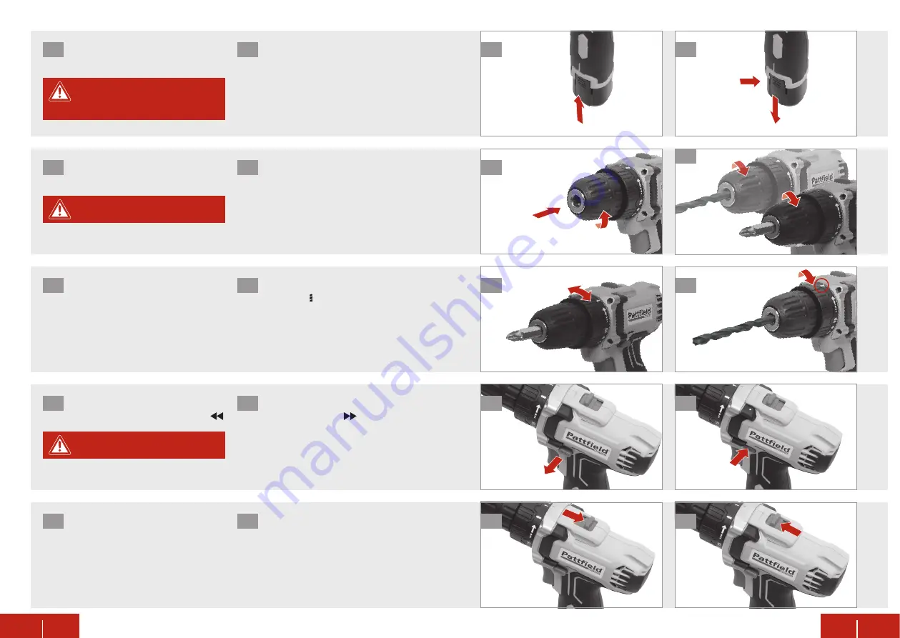 Pattfield Ergo Tools PE-12 DD Original Instructions Manual Download Page 49