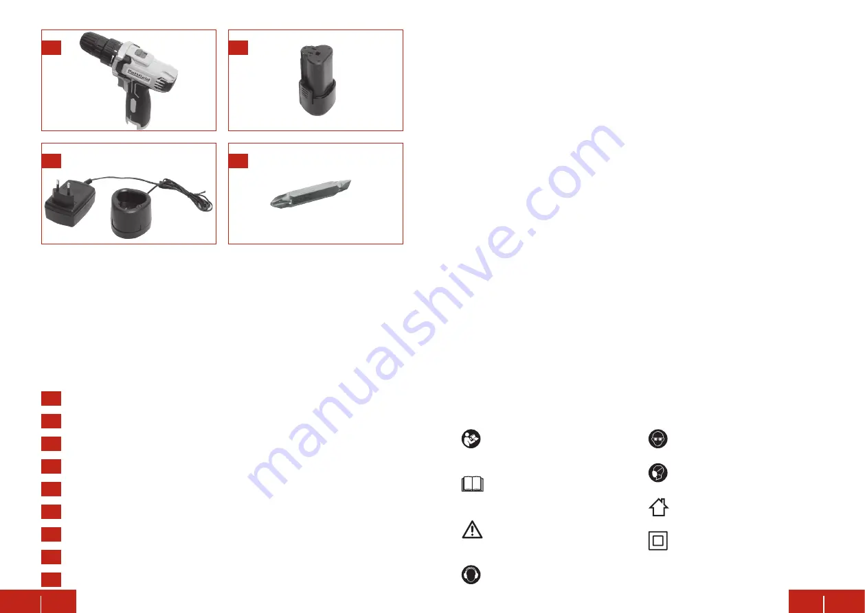 Pattfield Ergo Tools PE-12 DD Original Instructions Manual Download Page 59