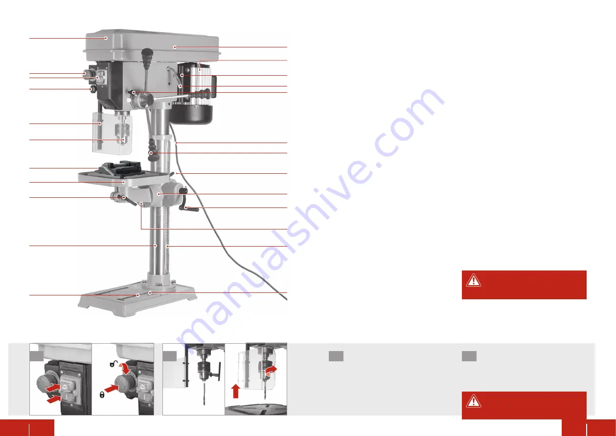 Pattfield Ergo Tools PE-800 TBM Original Instructions Manual Download Page 5