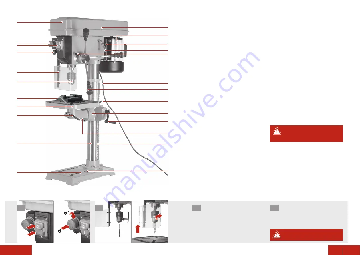 Pattfield Ergo Tools PE-800 TBM Original Instructions Manual Download Page 42