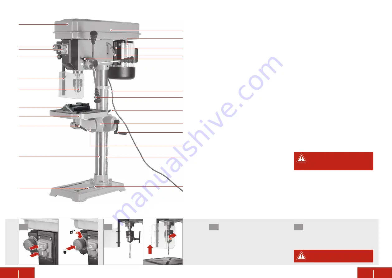 Pattfield Ergo Tools PE-800 TBM Original Instructions Manual Download Page 57