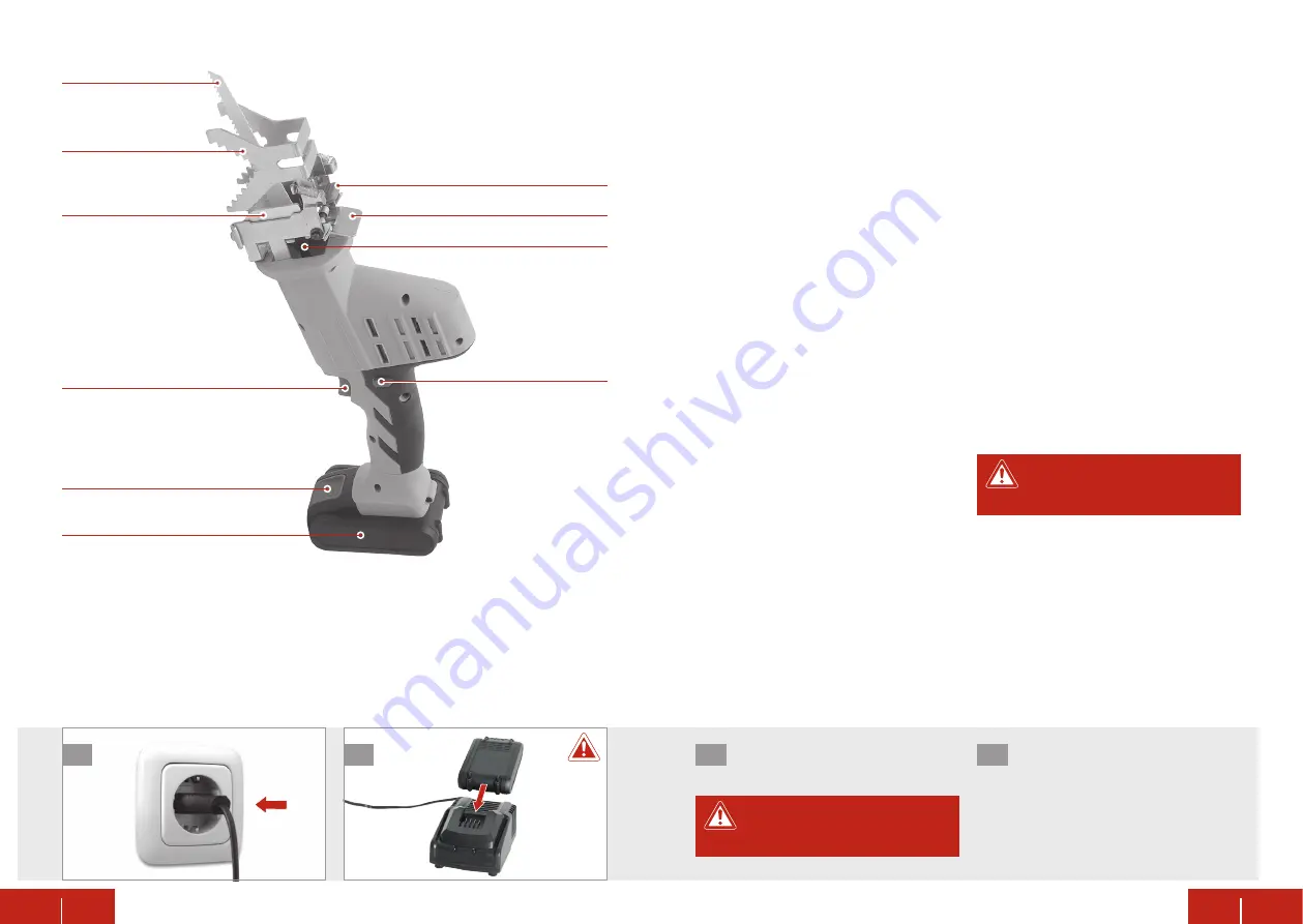 Pattfield Ergo Tools PE-AA 20 Li Original Instructions Manual Download Page 61