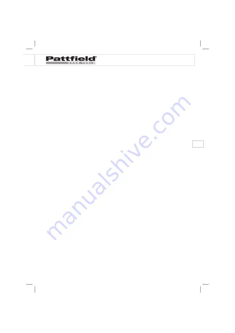Pattfield Ergo Tools PE-AFR 18 Li Скачать руководство пользователя страница 59