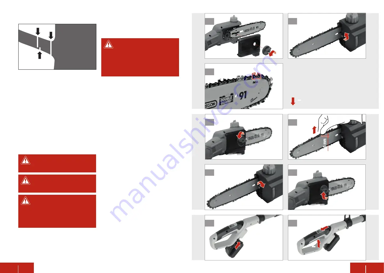 Pattfield Ergo Tools PE-AHE 20 Li Original Instructions Manual Download Page 90