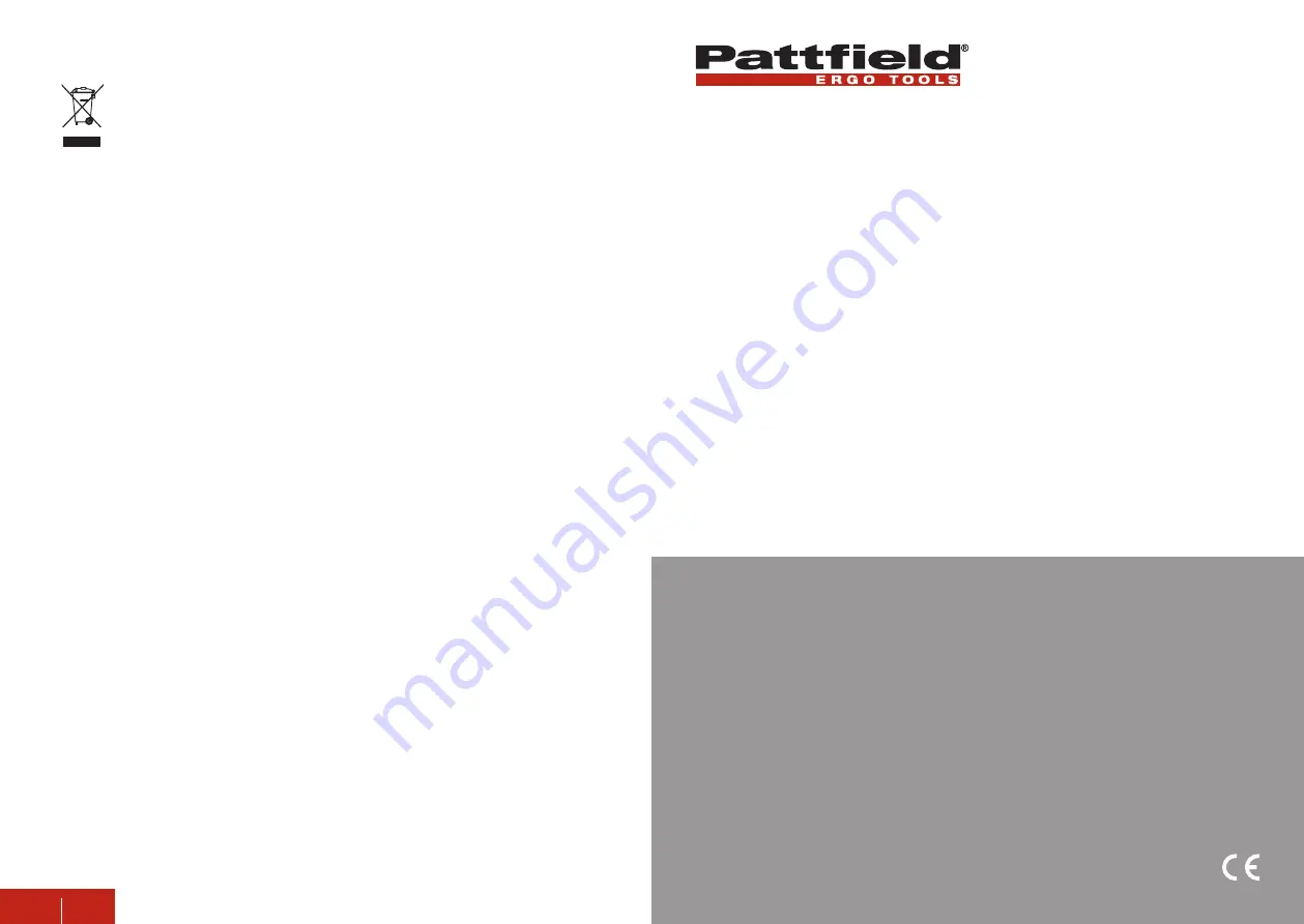 Pattfield Ergo Tools PE-AHE 20 Li Original Instructions Manual Download Page 119