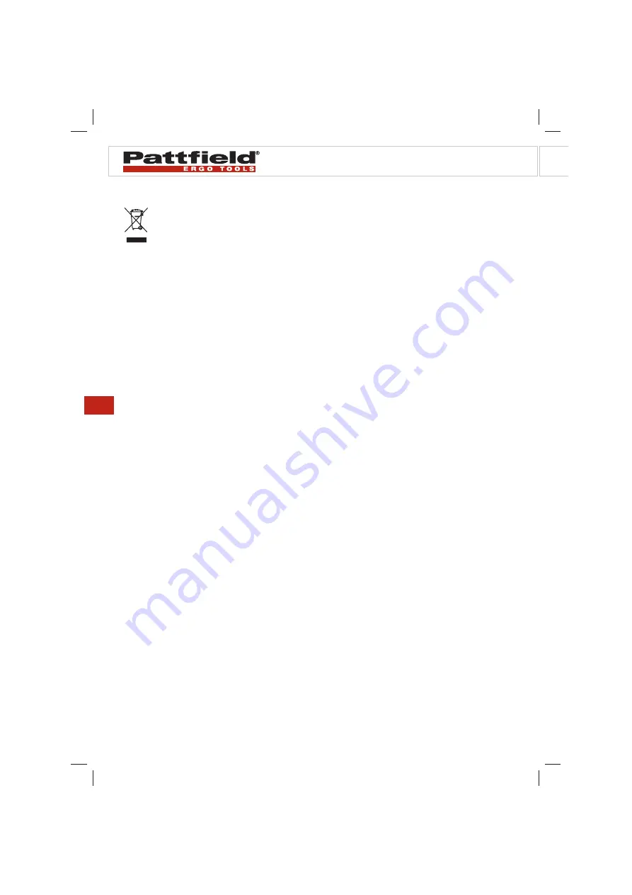 Pattfield Ergo Tools PE-GP 650 Original Instructions Manual Download Page 68