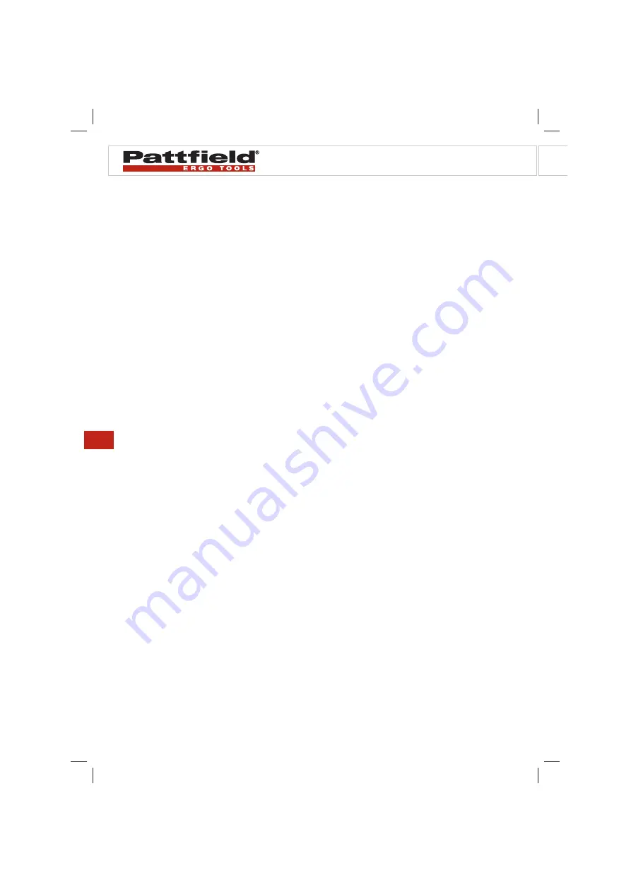 Pattfield Ergo Tools PE-GP 650 Original Instructions Manual Download Page 96