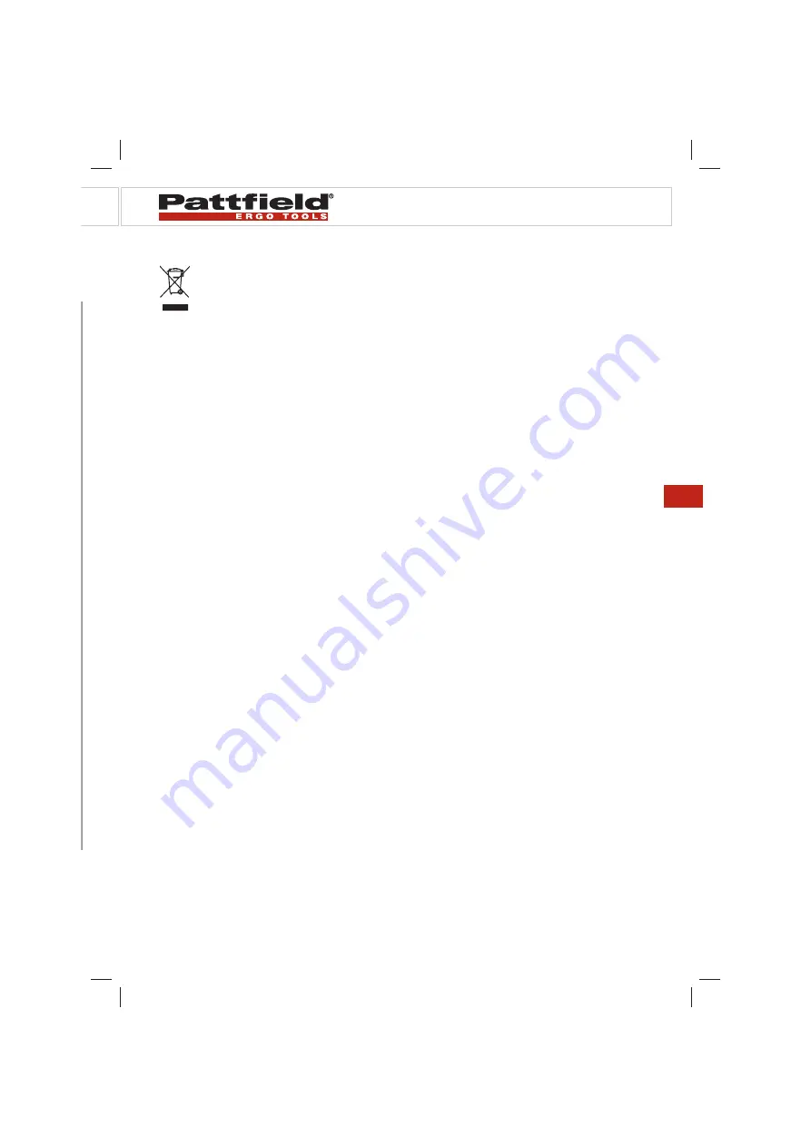 Pattfield Ergo Tools PE-SW 3030 Original Instructions Manual Download Page 53