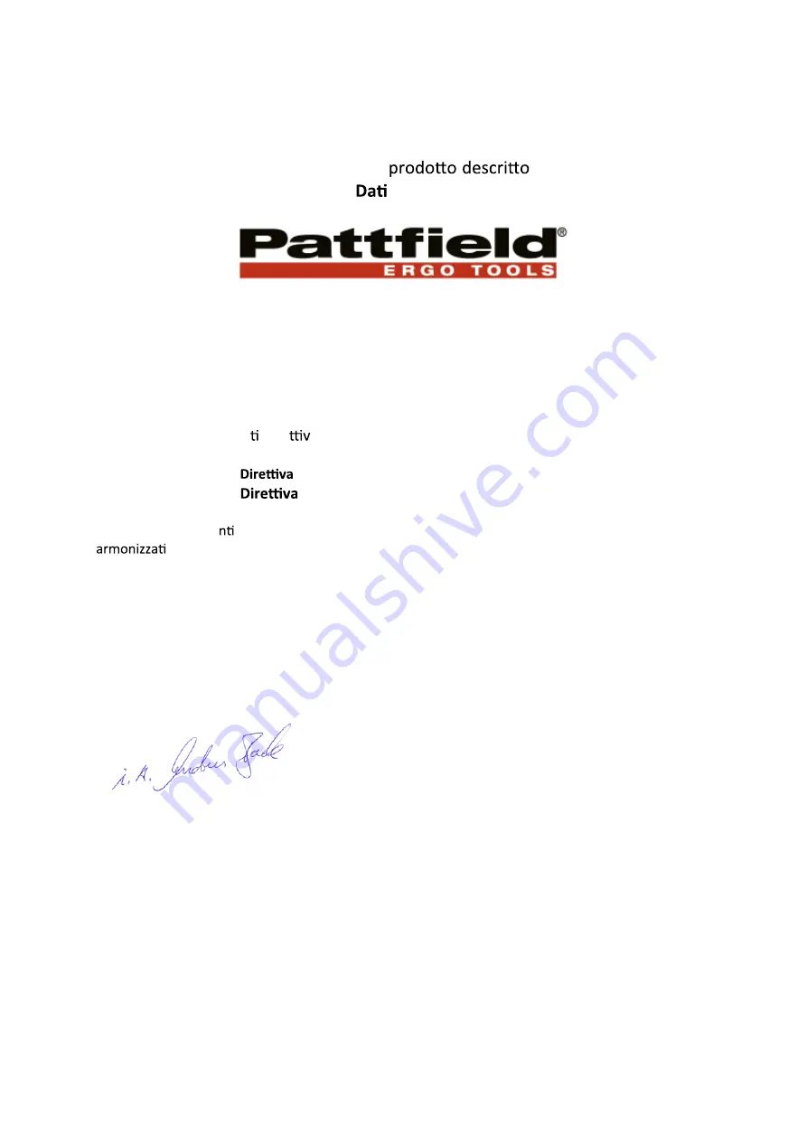 Pattfield 8876494 Original Instruction Download Page 32