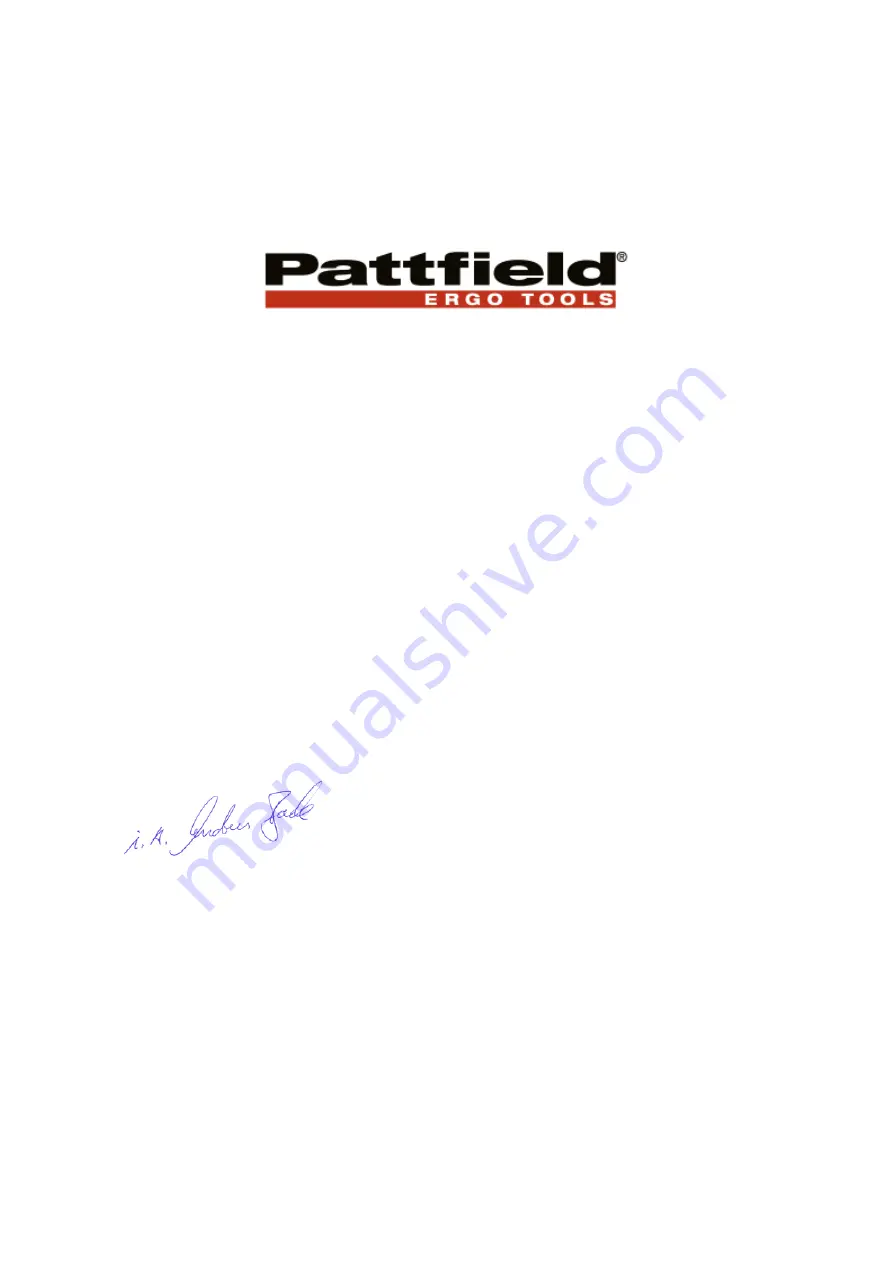 Pattfield 8876494 Original Instruction Download Page 42