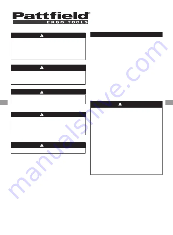 Pattfield 8876494 Original Instruction Download Page 50