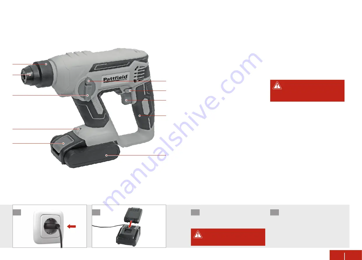 Pattfield PE-20RHB Original Instructions Manual Download Page 6