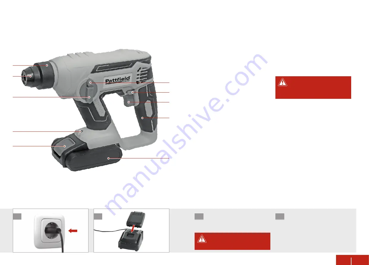 Pattfield PE-20RHB Original Instructions Manual Download Page 46