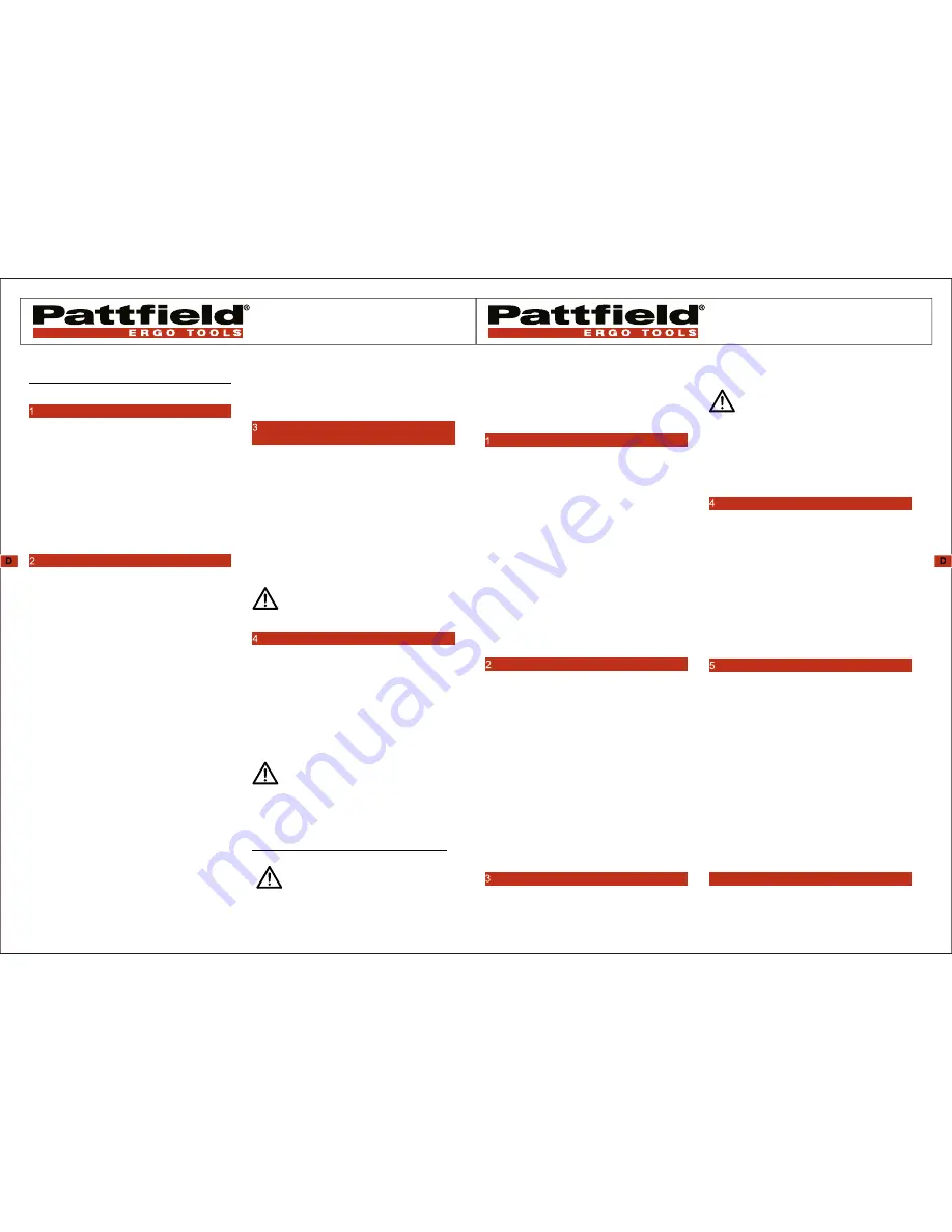 Pattfield PE-EHS 5560 Original Instructions Manual Download Page 14