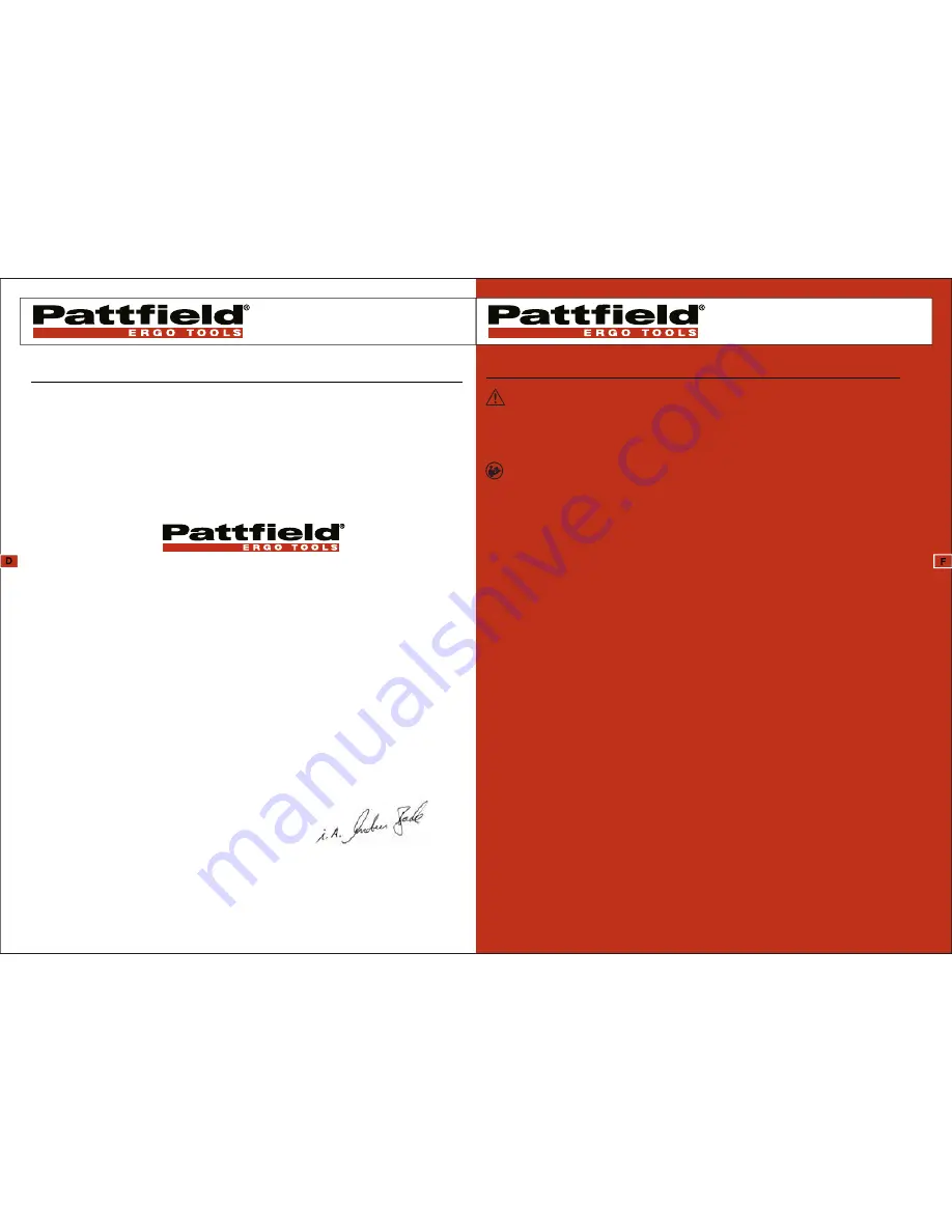 Pattfield PE-EHS 5560 Original Instructions Manual Download Page 16