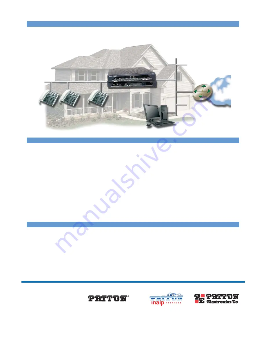 Patton electronics S-DTA Datasheet Download Page 2