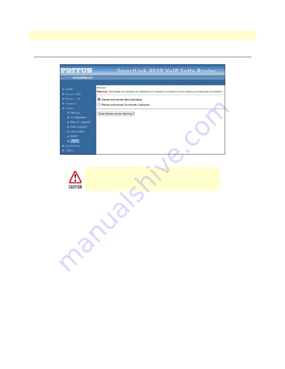 Patton electronics SL4020 User Manual Download Page 79