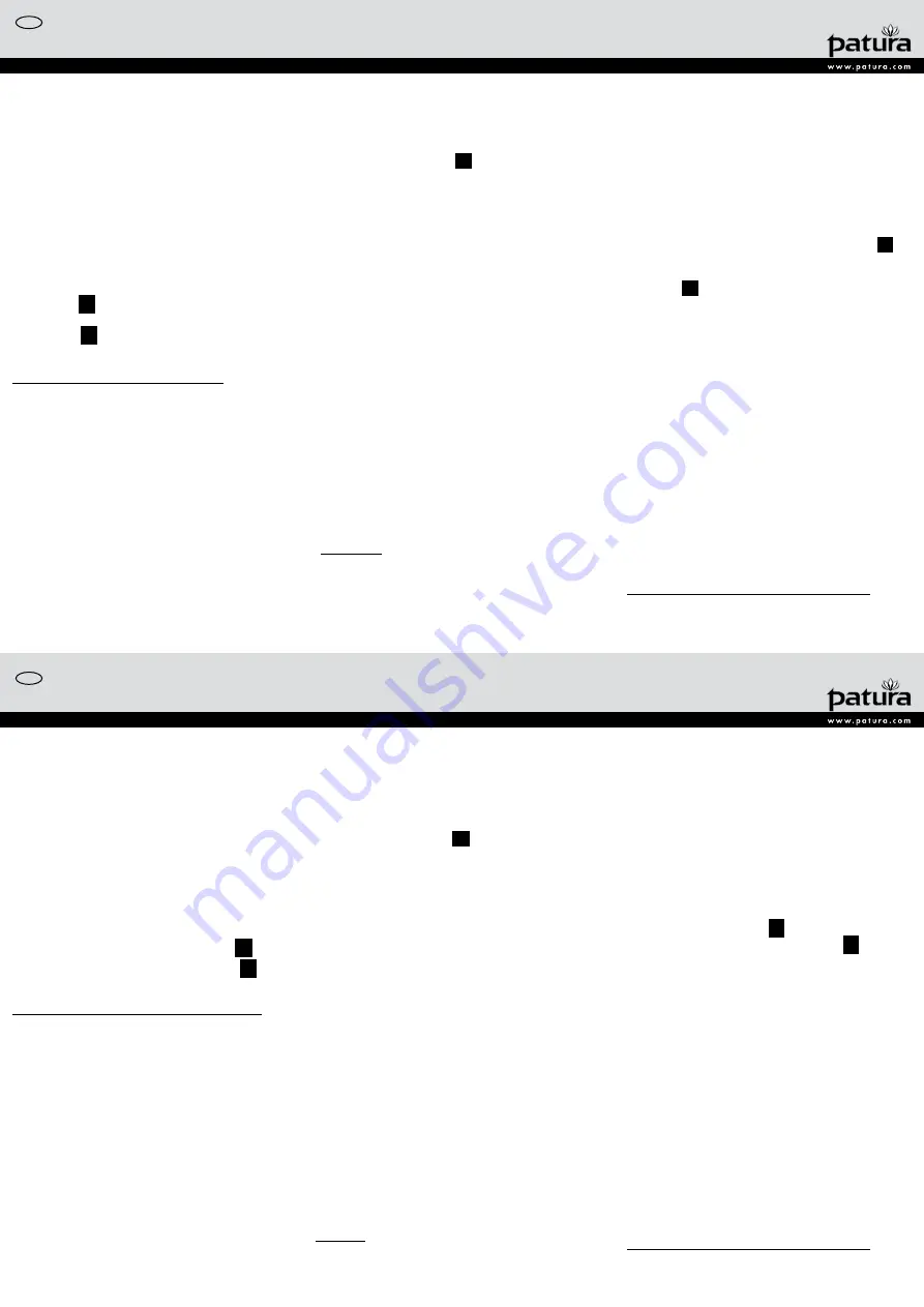 patura 150302 User Manual Download Page 2