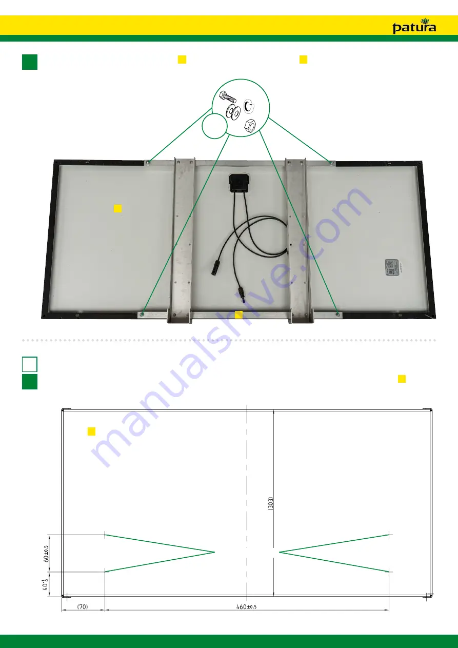 patura P 8000 Installation And Mounting Instructions Download Page 7