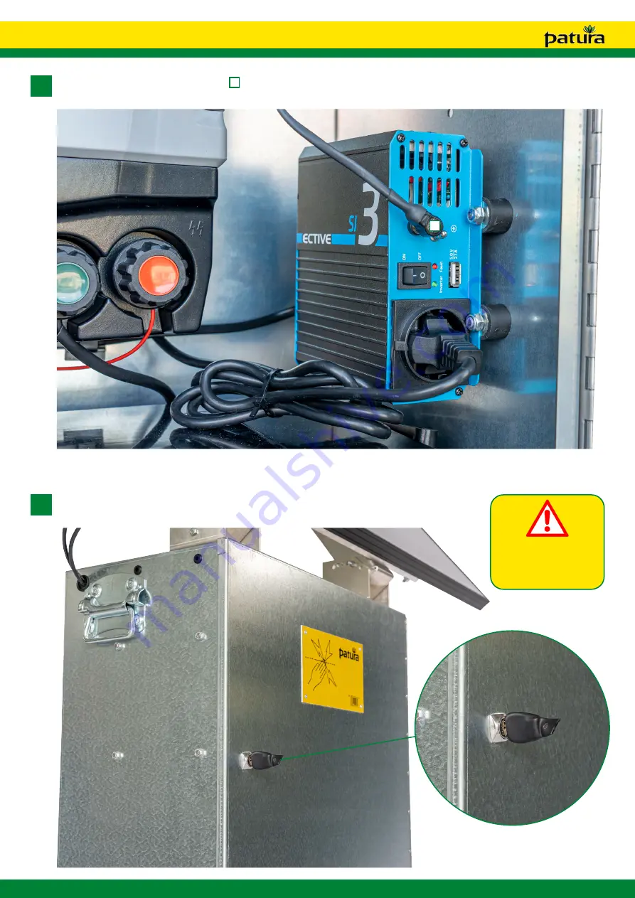 patura P 8000 Installation And Mounting Instructions Download Page 61