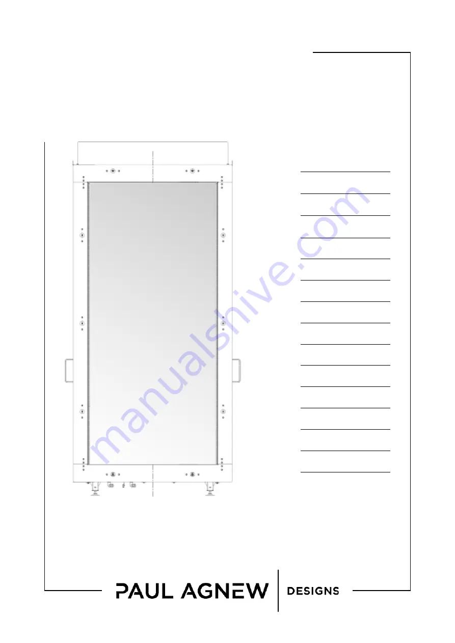 Paul Agnew Aerion Series Installation, Operating And Maintenance Manual Download Page 1