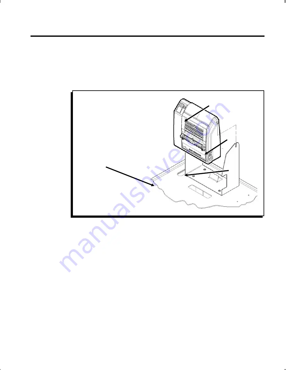 Paxar Mobile Printing Station Monarch 9476 Assembly And Setup Instructions Download Page 31