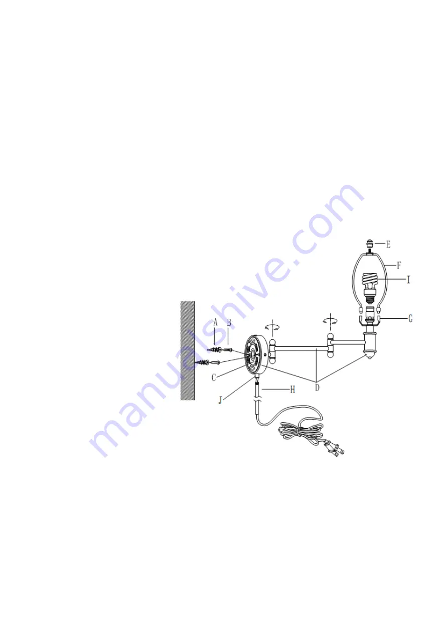 PB TEEN Articulating Sconce Assembly Manual Download Page 2