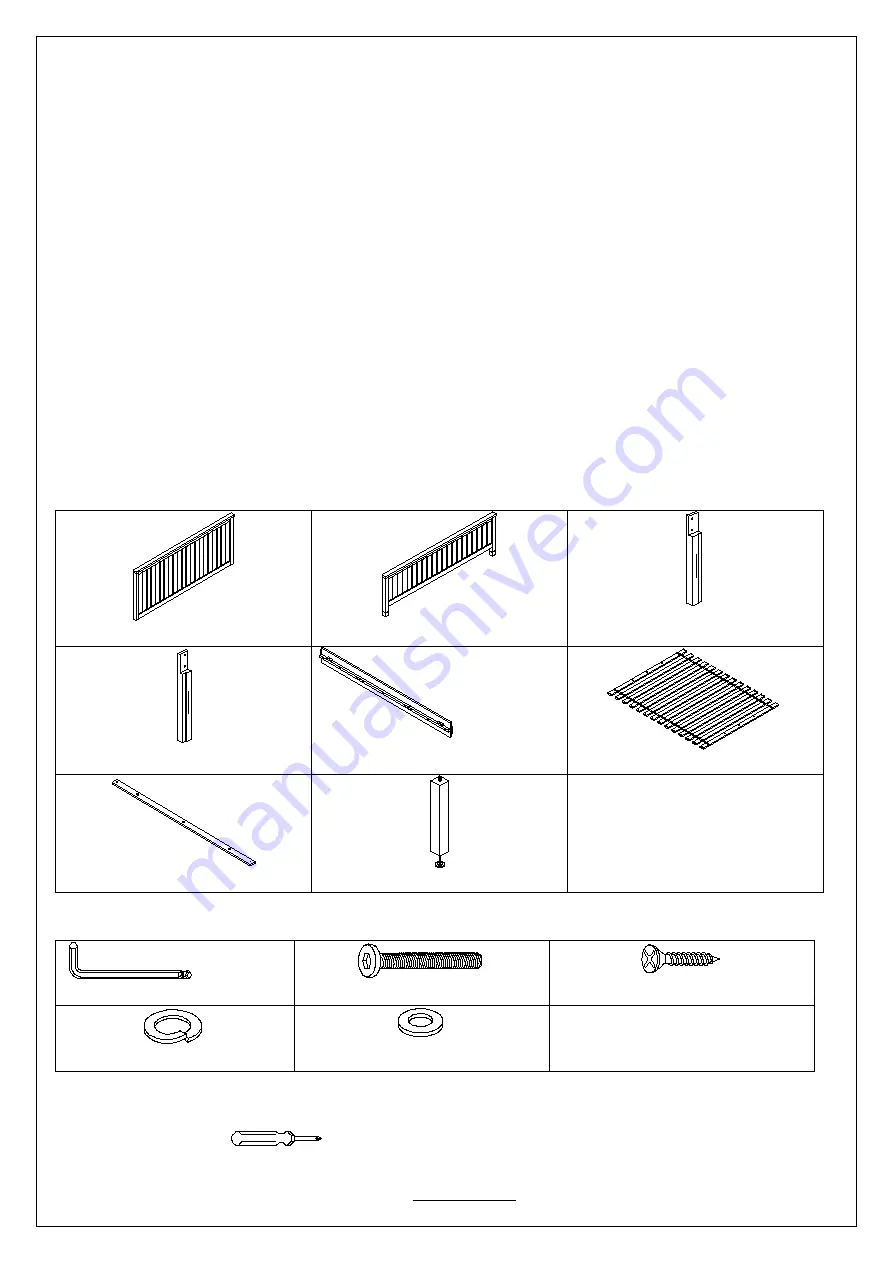 PB TEEN BEADBOARD BASIC BED QUEEN Скачать руководство пользователя страница 2