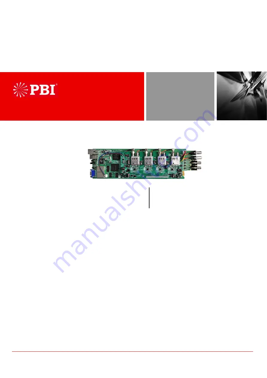 PBI DMN-2410D User Manual Download Page 1