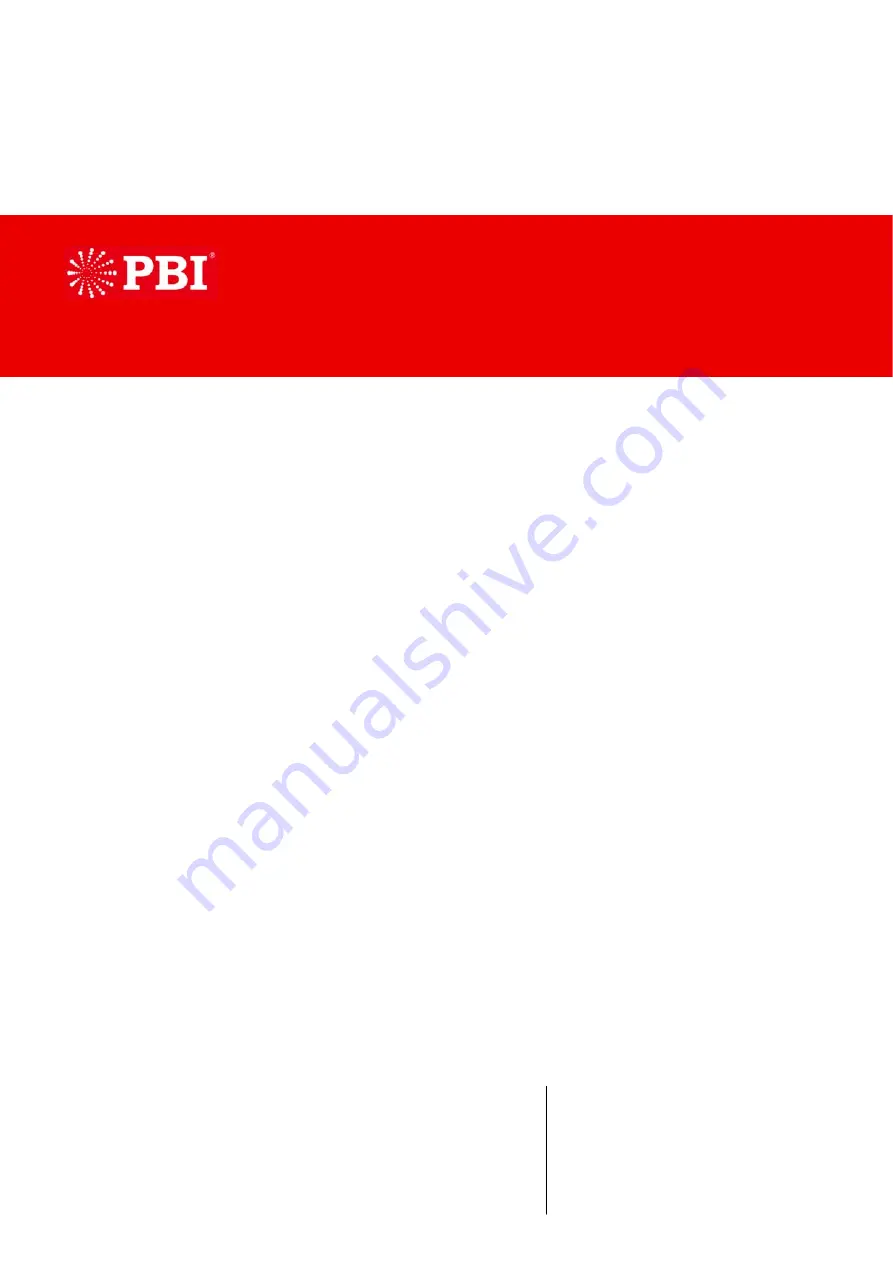 PBI DMN-2410D User Manual Download Page 27