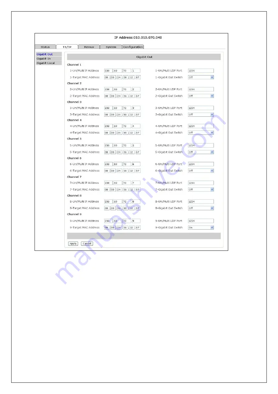 PBI DXP-3800D User Manual Download Page 24