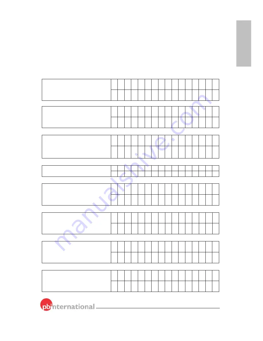 PBI SAS SUPER IAQ Instruction Manual Download Page 13