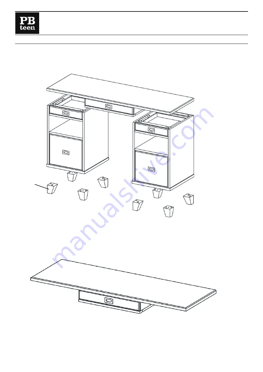 PBteen FINDLEY Assembly Instructions Manual Download Page 3