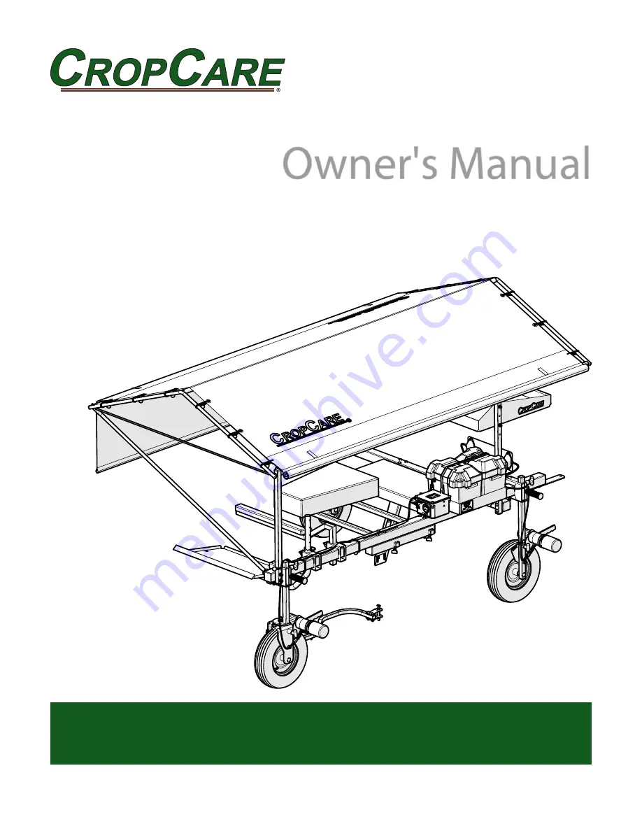 PBZ CropCare PA1500 Скачать руководство пользователя страница 1