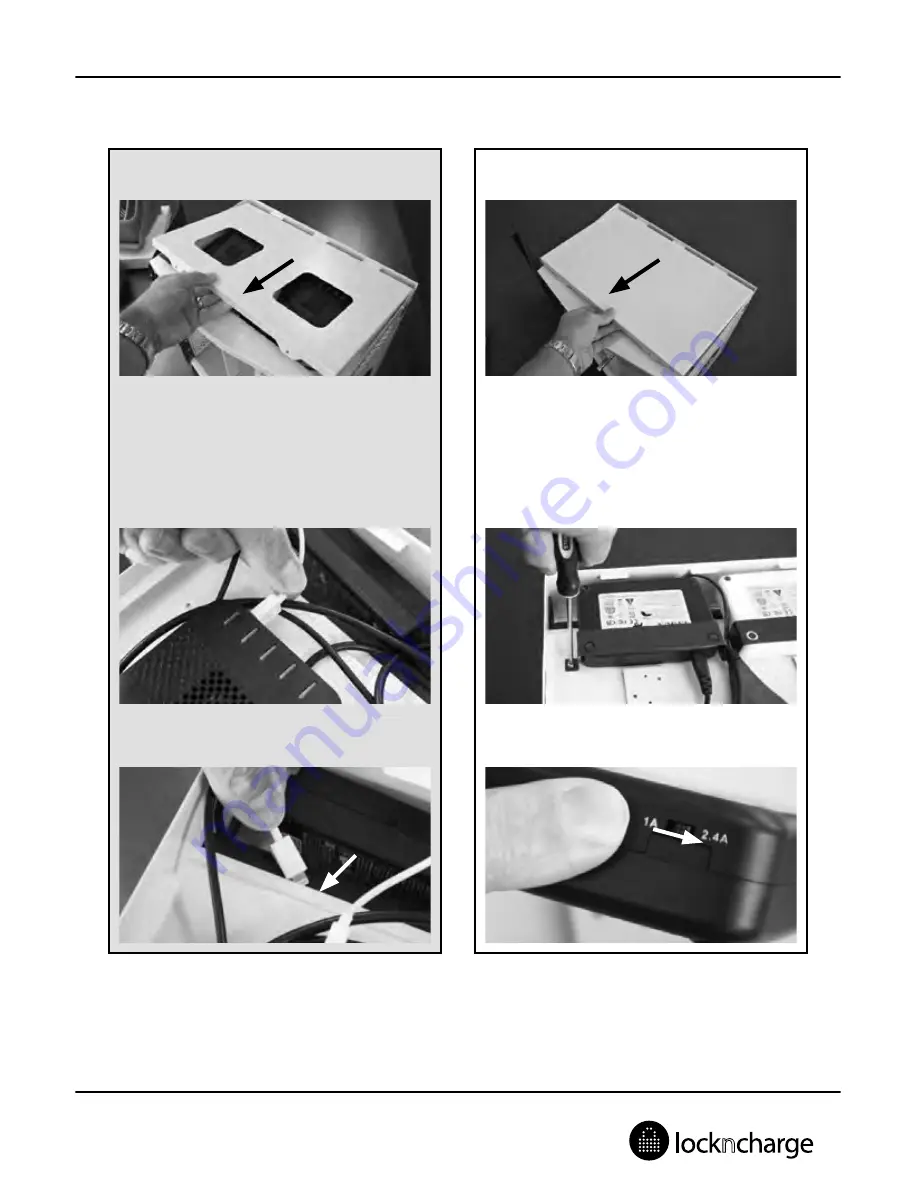 PC Locs iQ 10 Charging Station User Instructions Download Page 35