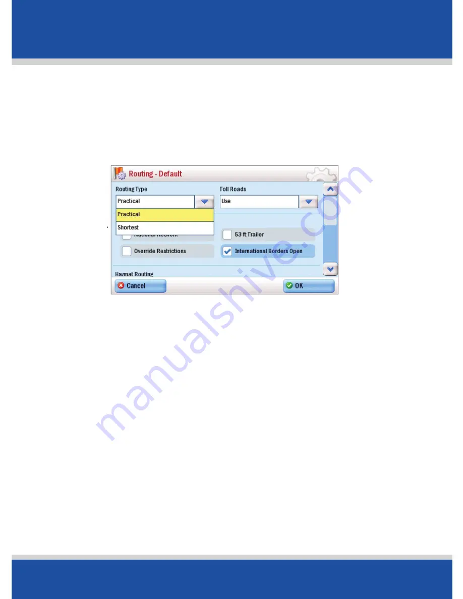 PC*Miler navigator 740 User Manual Download Page 48