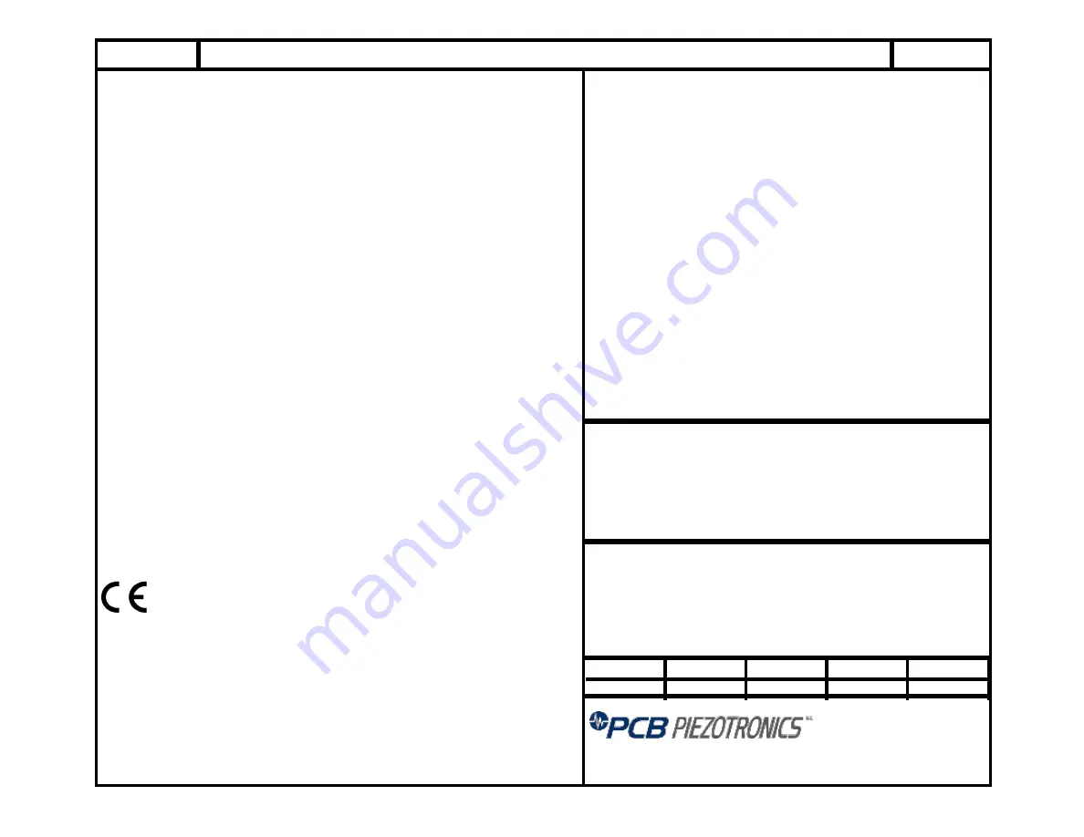 PCB Piezotronics 118A07 Скачать руководство пользователя страница 10