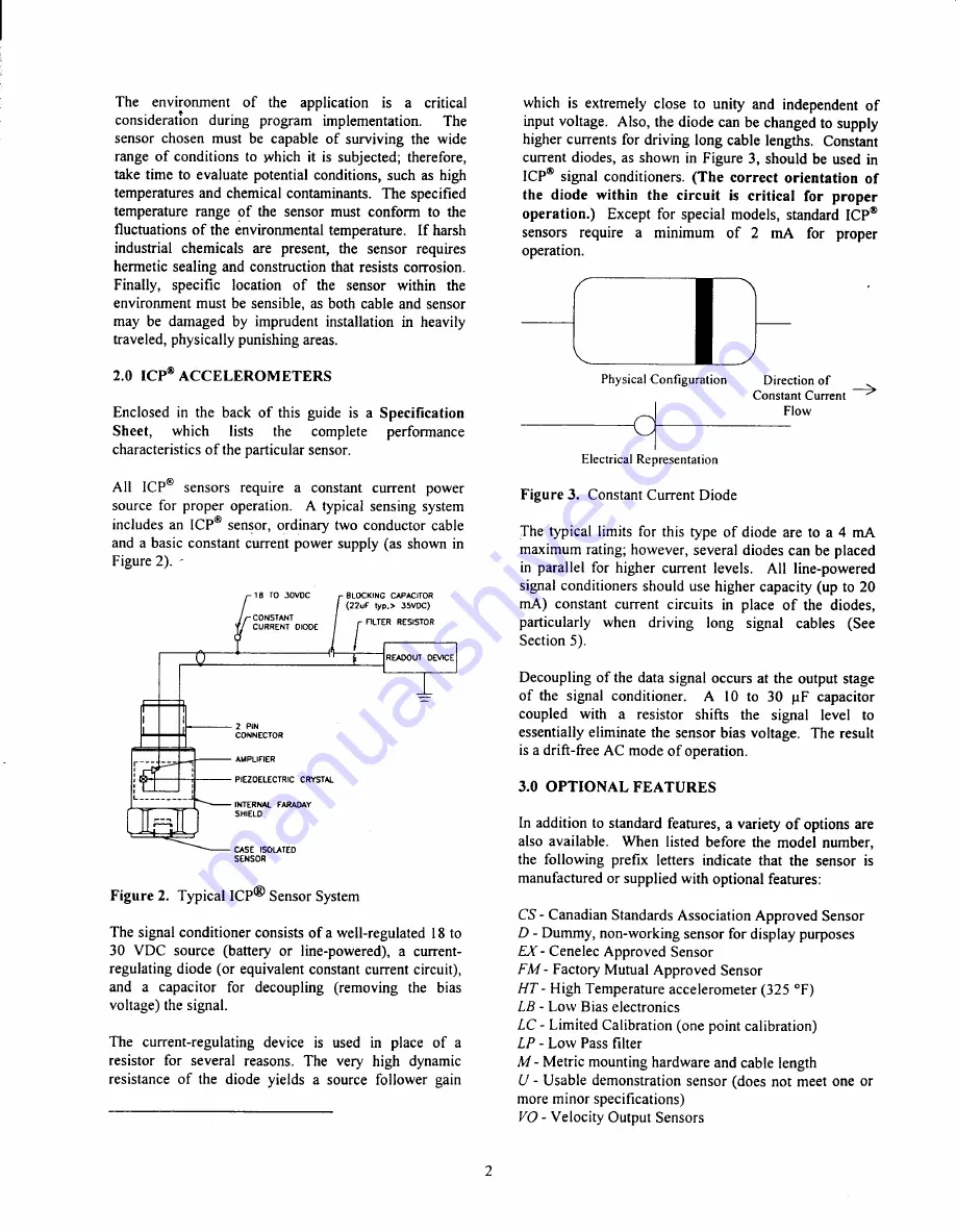 PCB Piezotronics IMI SENSORS 602D02 Installation And Operating Manual Download Page 6