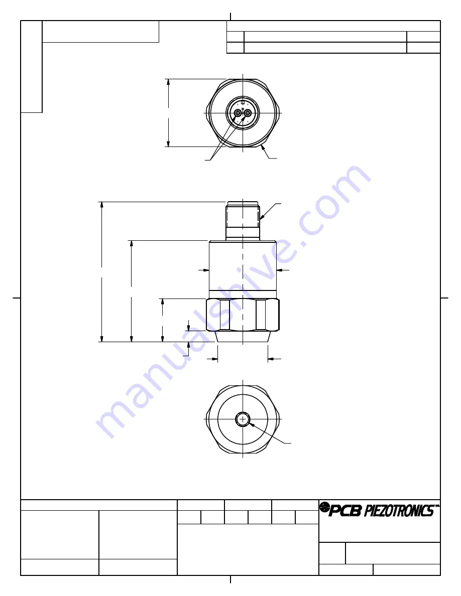 PCB Piezotronics IMI SENSORS 686B0X-0026 Installation And Operating Manual Download Page 43