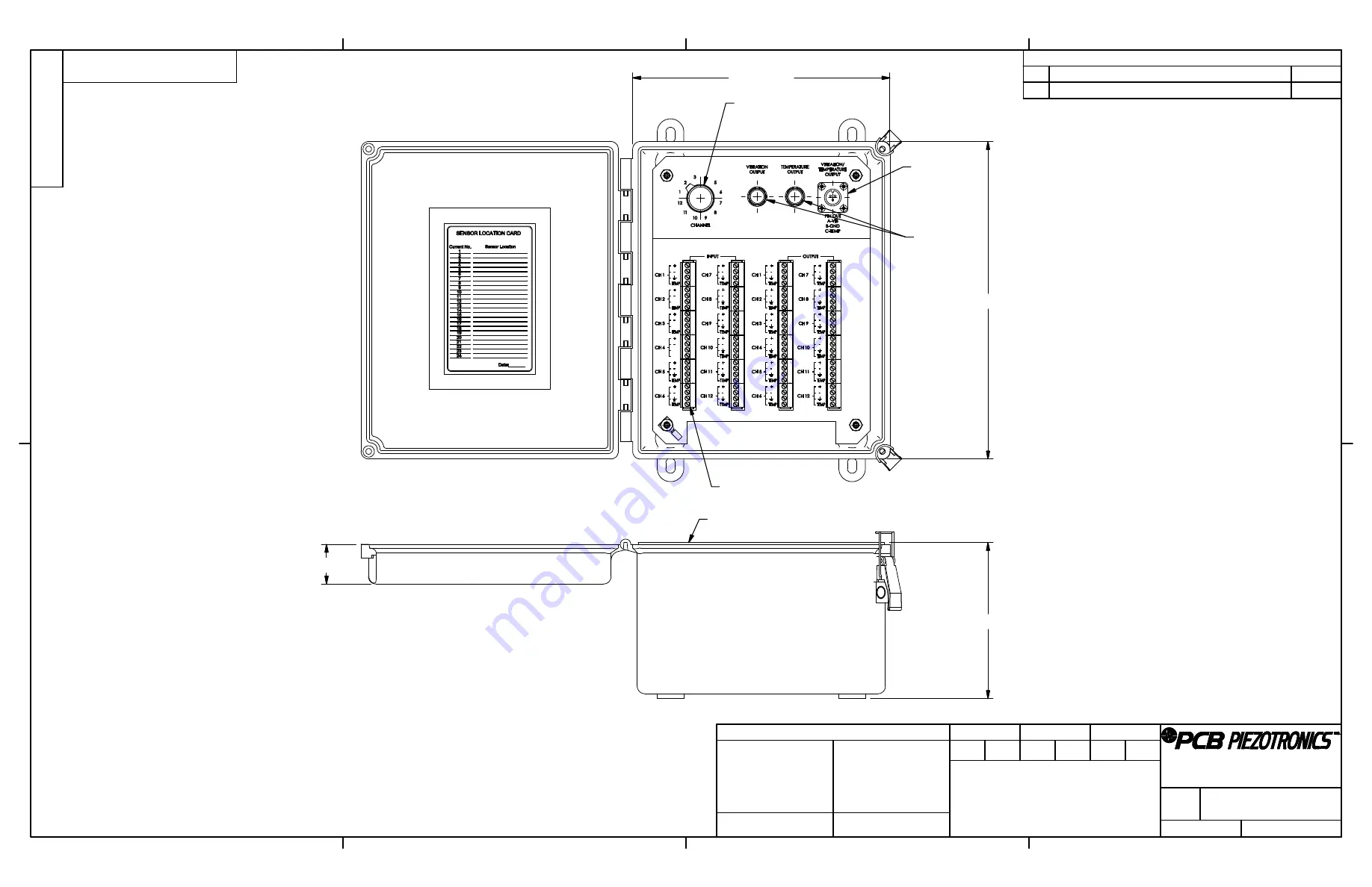 PCB Piezotronics IMI SENSORS 691C42T Installation And Operating Manual Download Page 16