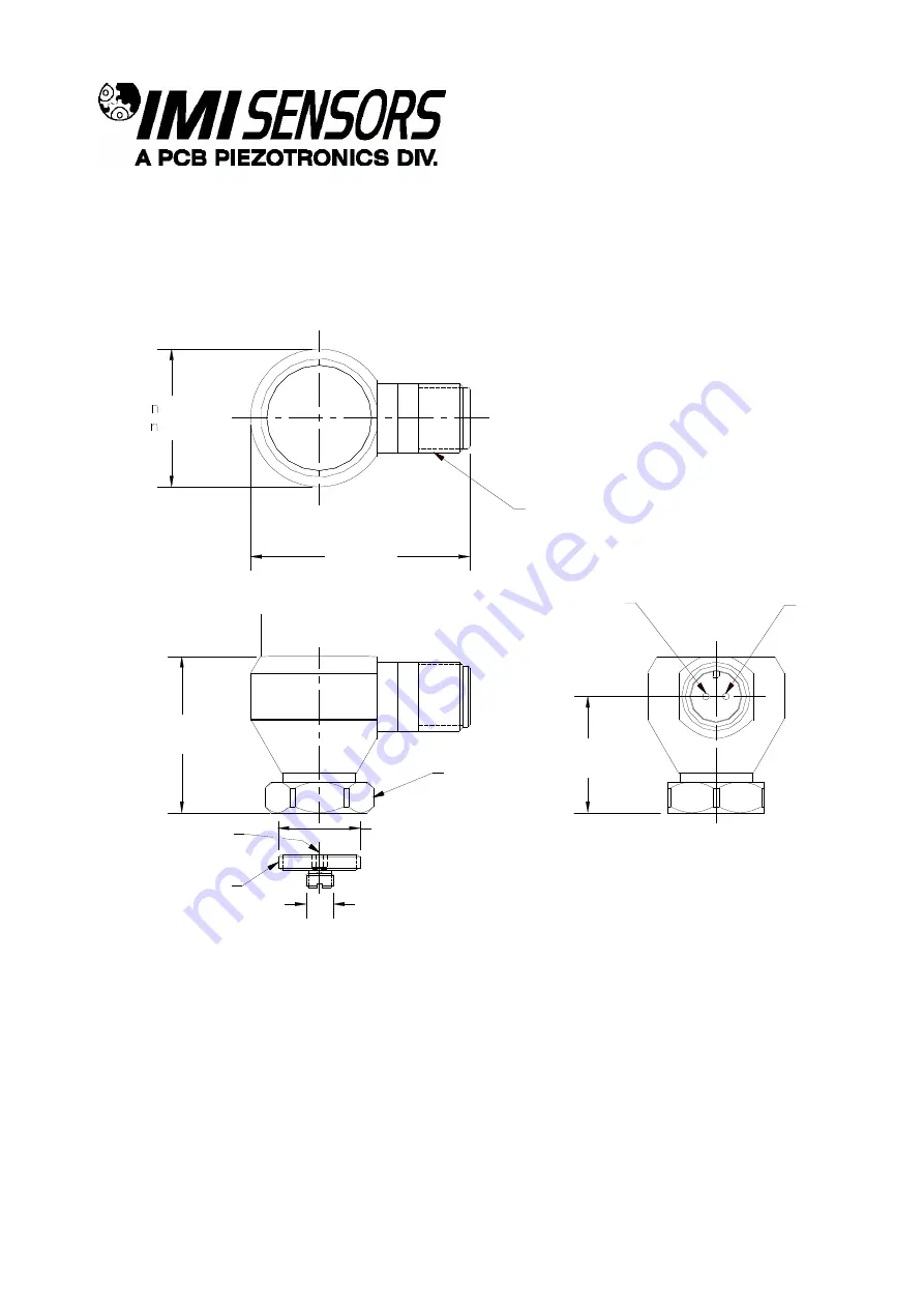 PCB Piezotronics IMI SENSORS D642A61 Installation And Operating Manual Download Page 9