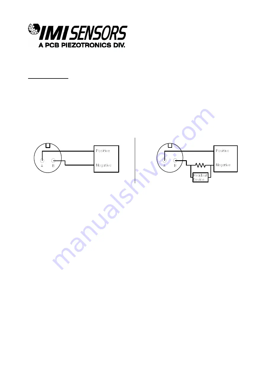 PCB Piezotronics IMI SENSORS D642A61 Installation And Operating Manual Download Page 10