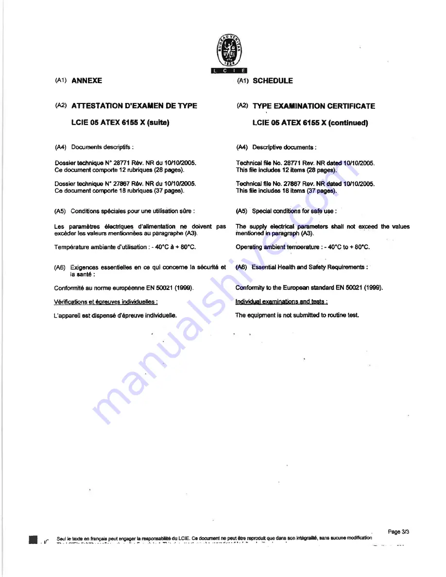 PCB Piezotronics IMI SENSORS EX642A12 Installation And Operating Manual Download Page 28