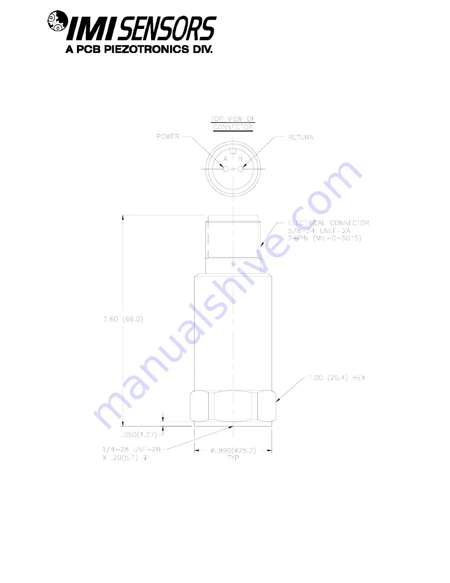 PCB Piezotronics IMI SENSORS HT645B01 Скачать руководство пользователя страница 9