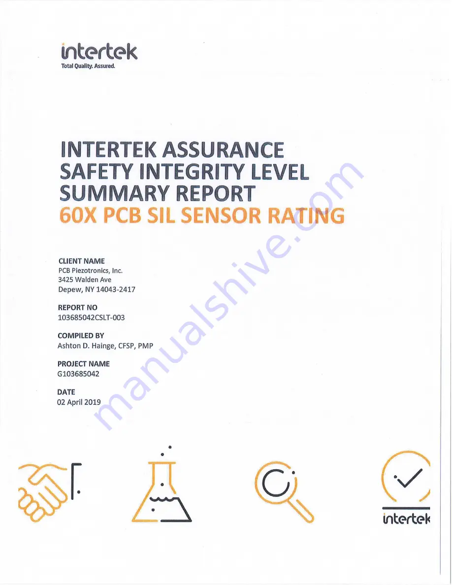 PCB Piezotronics IMI Sensors M603C00 Installation And Operating Manual Download Page 21