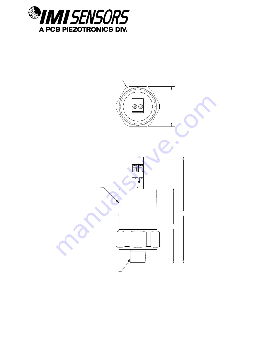 PCB Piezotronics IMI SENSORS YEX640B71 Installation And Operating Manual Download Page 9